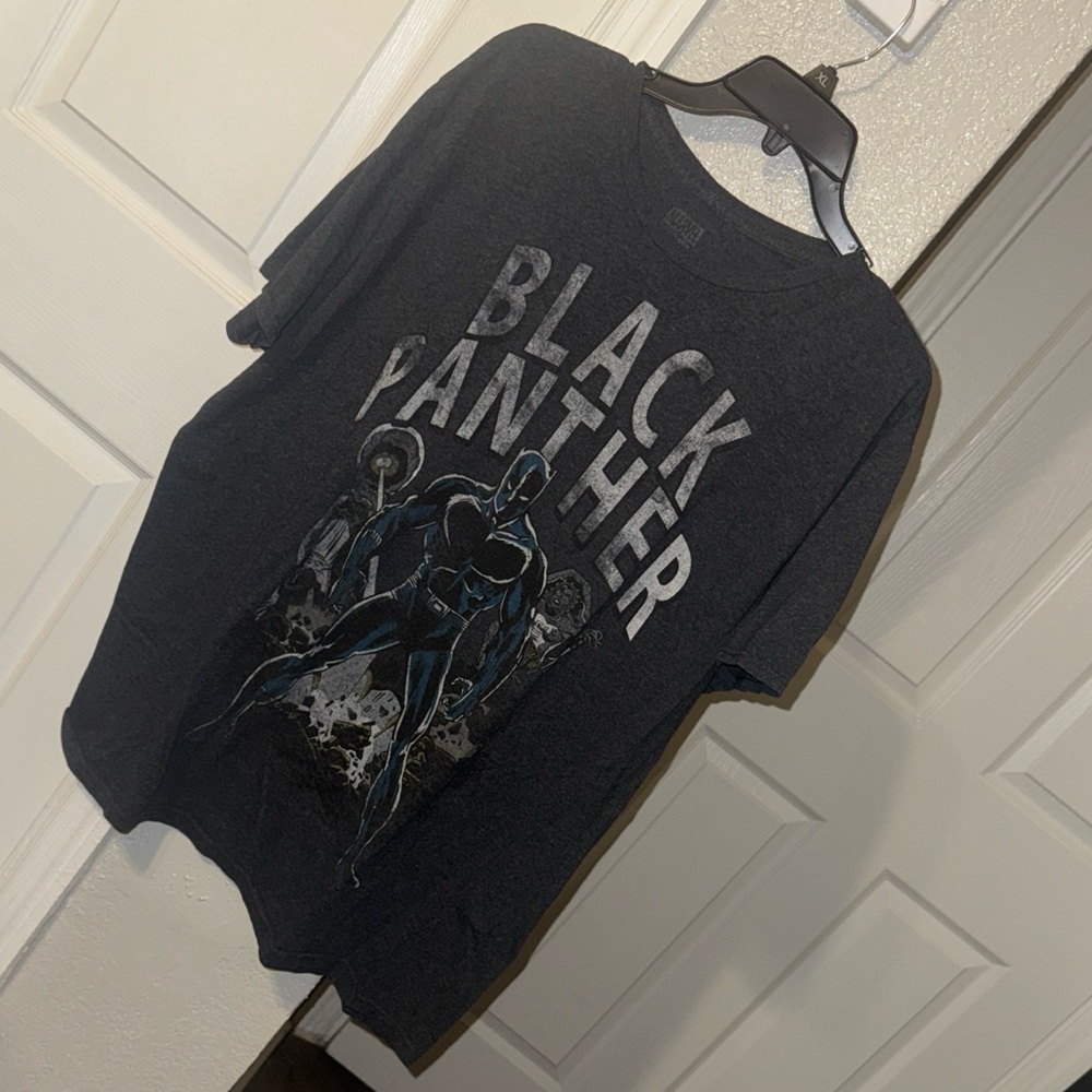 Marvel Black Panther Gray T-Shirt